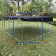 10ft Metal Crate Kennel Dog Run Cage Animal Fence Playpen Pet House With Roof