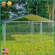 10 X10x5.5ft Metal Dog Kennel Pet Cage Run House Pet Playpen With Roof Cover Usa