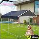 10' X 10' X 6' New Chain Link Dog Kennel Enclosure Waterproof Cover Outdoor Usa
