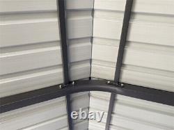 12 x20ft Outdoor Carport Metal Car Shelter Patio Canopy Gazebo Heavy Duty Garage