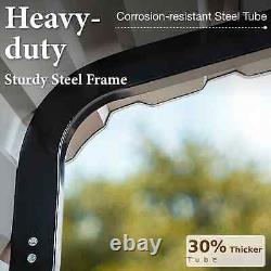 12 x 25 ft Outdoor Carport Canopy Heavy Duty Metal Carport Car Shelter Shade