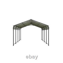 12x20 FT Outdoor Carport Heavy Duty Metal Galvanized Car Shelter Garage Gazebo