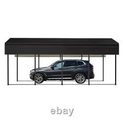 13x20FT Outdoor Metal Carport Heavy Duty Gazebo Garage Canopy Car Shelter Shade