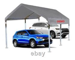 18x30 Canopy Tent Kit 1-3/8 ID withTarp No Poles/Legs Carport Boat RV Greenhouse