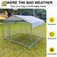 22m Large Dog Kennel Playpen Crate Withroof Outdoor Pet Exercise Metal Cage Fence
