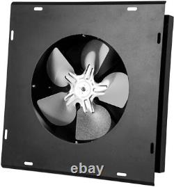 25W Solar Exhaust Fan Attic Fan Roof Mount Metal Shell, 2500 Sq Ft, 1750 CFM