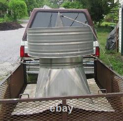 3 Matching Galvanized Metal Barn Building Roof Cupola Vents Amish Crafted