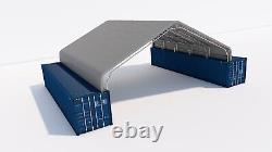 40X40x13 DOUBLE TRUSS SHIPPING CONTAINER ROOF SHELTER CONEX BOX CANOPY OVERSEAS