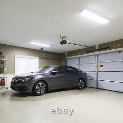 4FT LED Wraparound Garage Shop Lights, 40W 4400Lm 4000K Neutral White