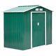 4x7 Ft Outdoor Storage Shed Garden Tool House Organizer For Patio Lawn Backyard