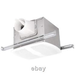 Air King Bathroom Exhaust Fan White Galvanized Steel Adjustable Hanging Brackets