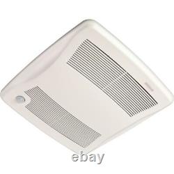 Broan Zb80m Ceiling Bathroom Fan, 80 Cfm Cfm, 4 In Or 6 In Duct Dia, 120V Ac