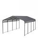 Car Tent Metal Carport 12×20 Ft Garage Canopy Galvanized Steel Roof & Frame