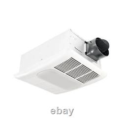 Delta Exhaust Bathroom Fan 80 CFM Ceiling LED Light Heater Vent Quiet Vent LED