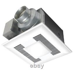 Deluxe 110 CFM Ceiling Bathroom Exhaust Fan with CFL Light by Panasonic