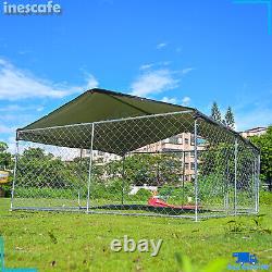 Dog Crate Pet Cage Kennel Pen wiht Door Metal Dog Cage Playpen with Roof USA