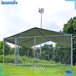 Dog Crate Pet Cage Kennel Pen wiht Door Metal Dog Cage Playpen with Roof USA