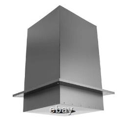 DuraVent 6DP-CS11 6 Galvanized Square Steel Ceiling Support Box and Trim Collar