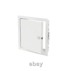 Elmdor Metal Wall/Ceiling Access Panel Fire Rated Hinged Paintable 8 in. X 8 in