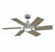 Farmhouse Ii 44 Galvanized Withweathered Oak Blades Indoor Ceiling Fan