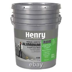 HENRY HE558018 Aluminum Roof Coating, Water Base, 5 gal
