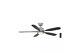 Integrated Led Indoor Or Outdoor Galvanized Ceiling Fan With Light 52 In
