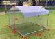 Large Dog Kennel Playpen House Heavy Duty Outdoor Galvanized Steel Fence With Roof