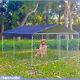 Large Outdoor Dog Kennel 10x10ft Metal Big Dog Cage For Dog Playpen With Roof Us