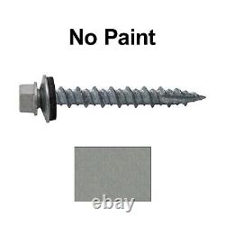 Metal Roofing Screws (1000) 10 x 1-1/2 Galvanized Hex Head Sheet Metal Roof