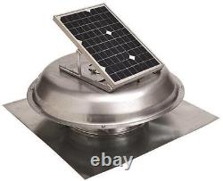 New Gaf Master Flow Prsolar USA Roof Mounted Solar Powered Roof Vent 5997077