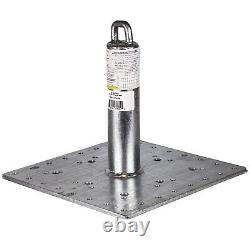 New Guardian 00645 CB-12 CB Galvanized Roof Anchor 12-Inch Tall 12 inch