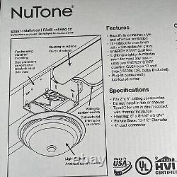 Nutone 772RBNT Decorative Ventilation Fan with Light Bronze 80 CFM New