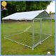 Outdoor Dog Playpen Large Cage Pet Exercise Metal Fence Kennel Lockable With Roof