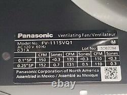 Panasonic FV-1115VQ1 WhisperCeiling DC Bathroom Ventilation Fan 110-130-150 CFM