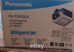 Panasonic FV-11VQL6 WhisperLite 110 CFM Exhaust Fan with CFL Light brand new