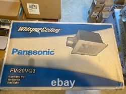 Panasonic FV-20VQ3 WhisperCeiling 190 CFM Ceiling Mounted Bathroom Exhaust Fan