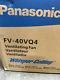 Panasonic Fv-40vq4 Whisperceiling 380 Cfm Ceiling Mounted Bath Fan, White