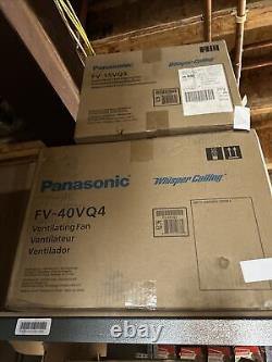 Panasonic FV-40VQ4 WhisperCeiling 390 CFM Ceiling Mount Spot Ventilation Fan
