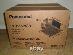 Panasonic WhisperCeiling DC with LED light, Ceiling Bath Exhaust Fan FV-1115VQL1