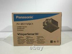 Panasonic WhisperSense DC Fan with Motion and Humidity Sensors Delay Timer