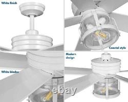 Progress Lighting P250011-141-WB Midvale 56 Inch 5 Blade Ceiling Fan