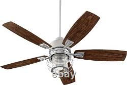 Quorum Lighting 13525-9 Galveston Patio Fan in Traditional style 52 inches