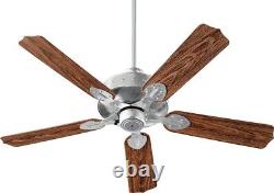 Quorum Lighting 137525-924 Hudson Patio Ceiling Fan in Soft Contemporary style