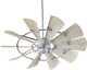 Quorum Windmill 52 Indoor Ceiling Fan In Galvanized