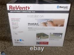ReVent 80CFM Ceiling Bathroom Exhaust Fan with Bluetooth Speaker & 2-Way Talk