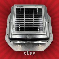 Solar RoofBlaster with Galvanized Vent Solar Roof Vent 3 Watt New and