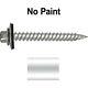 Stainless Steel Metal Roofing Screw No Paint (250) 12 X 2 Hex Regrip