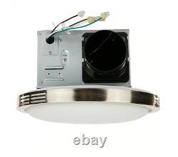 Utilitech 2-Sone 90-CFM 4 Finishes In 1 Decorative Lighted Bathroom Vent Fan