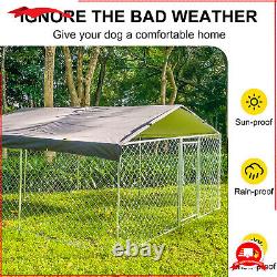 10'x10' Grand Chien Chien Run House Kennel Shade Cage Cover Cover Backyard Playpen