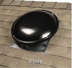 NOUVEAU ! Ventilateur de grenier à montage sur toit, puissance de 1250 CFM, couleur noire.